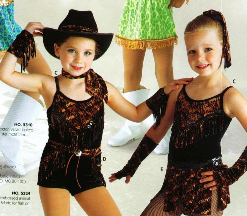 Velvet fringed mitts, Gauntlets belt set of 3 pair child adult feline print