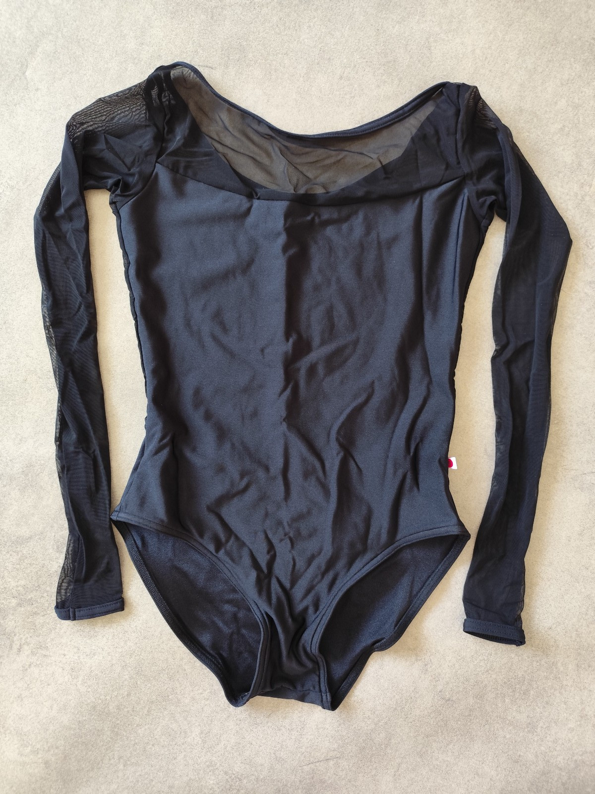 NEW Yumiko leotard Meagan Mesh N-Black mesh size L