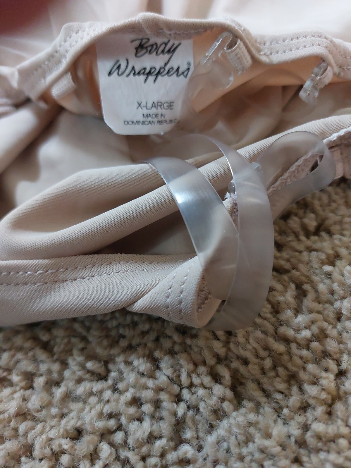 Womens Leotard, Nude, Bodywrapperssize Xl, Preowned