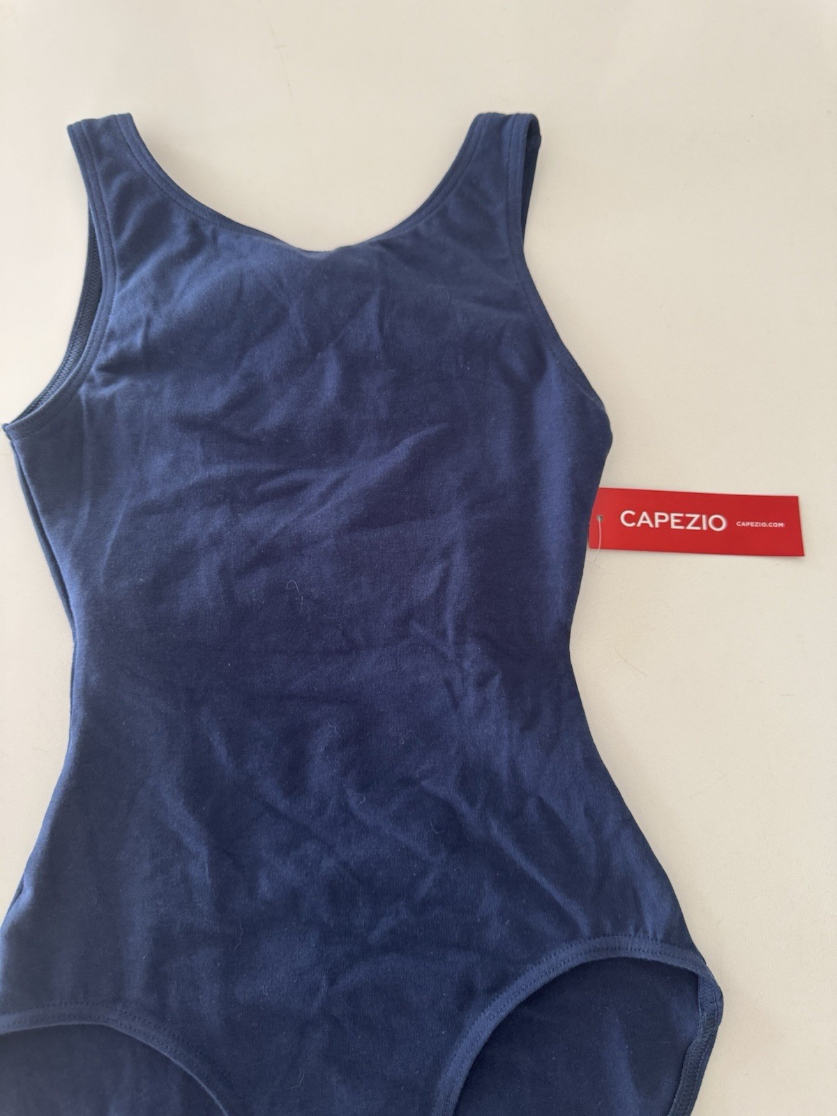 Capezio Women’s High-Neck Tank Leotard navy blue size Xsmall