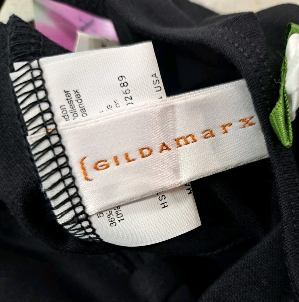 Gilda Marx Y2K Sweet Valley High Cotton Rose Bow Biketard Singlet Size XS (Y/J)