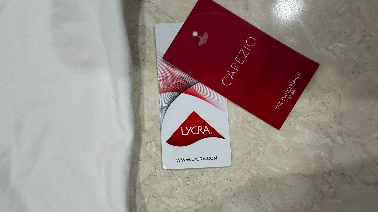 New Ladies XS Capezio Plain Solid White Leotard Leo Cami Top Cotton Lined Dance
