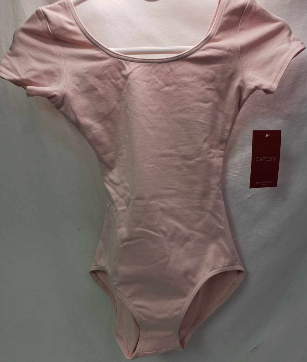 Capezio Women’s Classic Short Sleeve Leotard CC400, Pink, XS