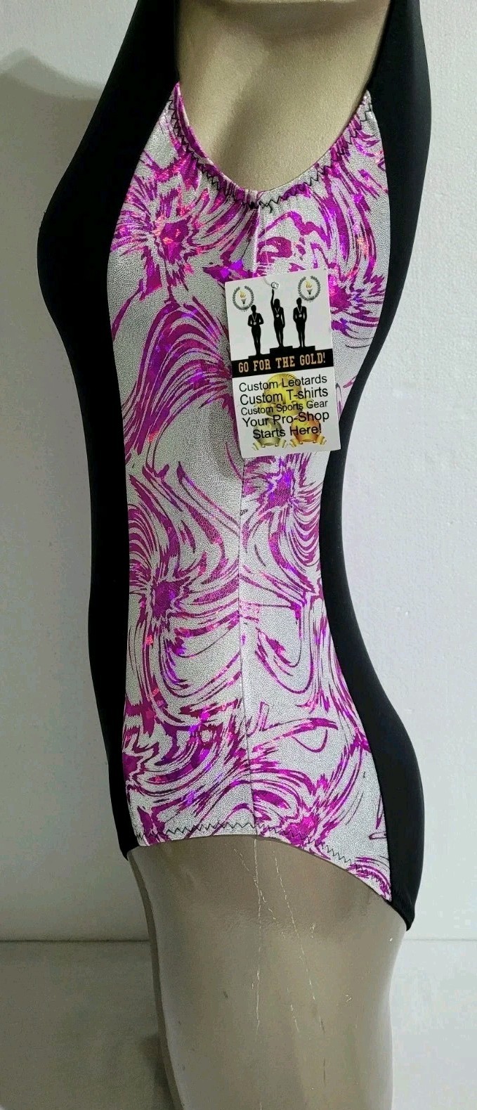 Leotard One Piece Outfit Gymnastics Dance Ballet Women’s Size S Go For The Gold