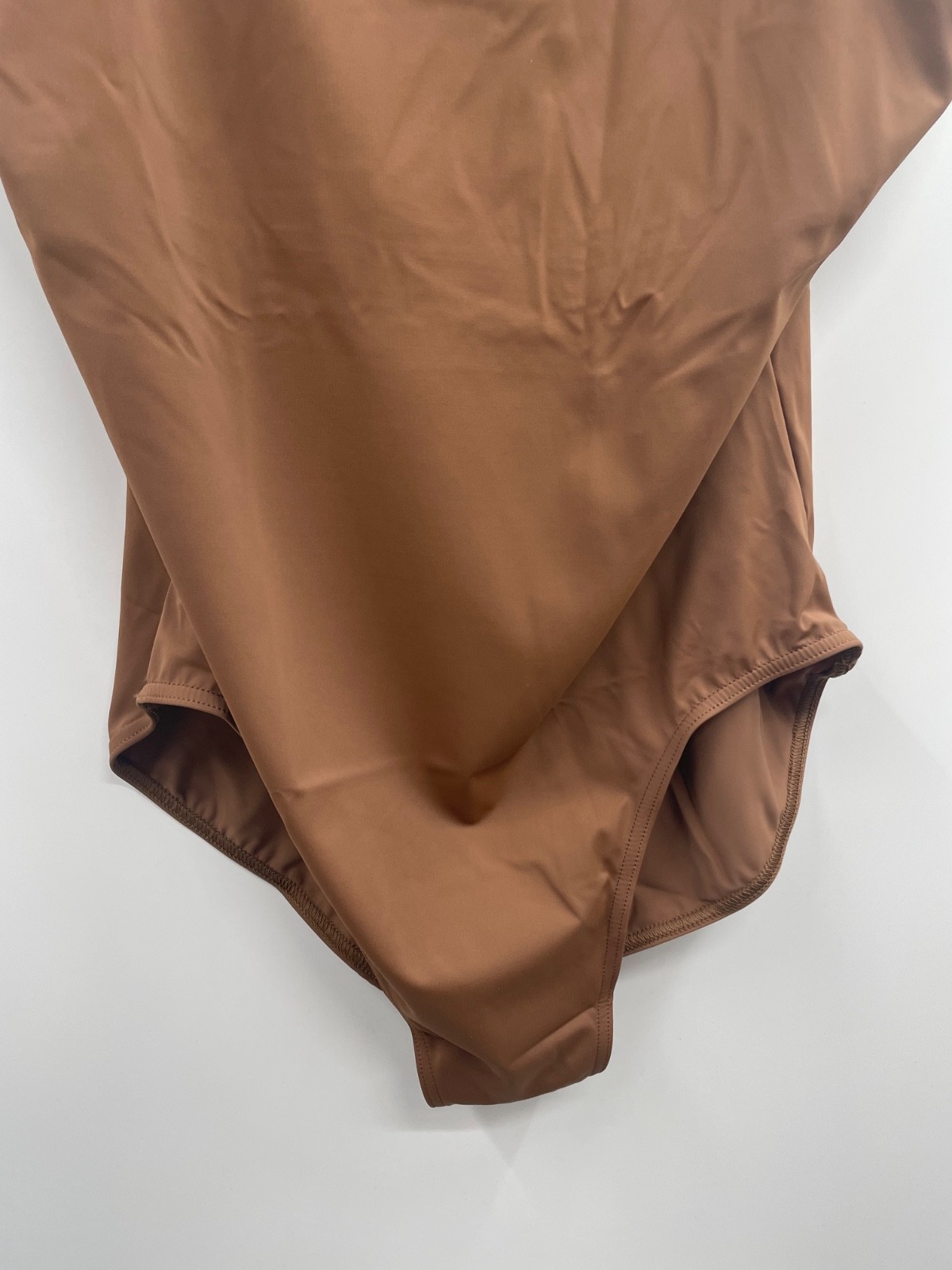 NWT Weissman Scoop Cami Low-Back Leotard Women’s Hazelnut Dancewear XXXLA XXXL