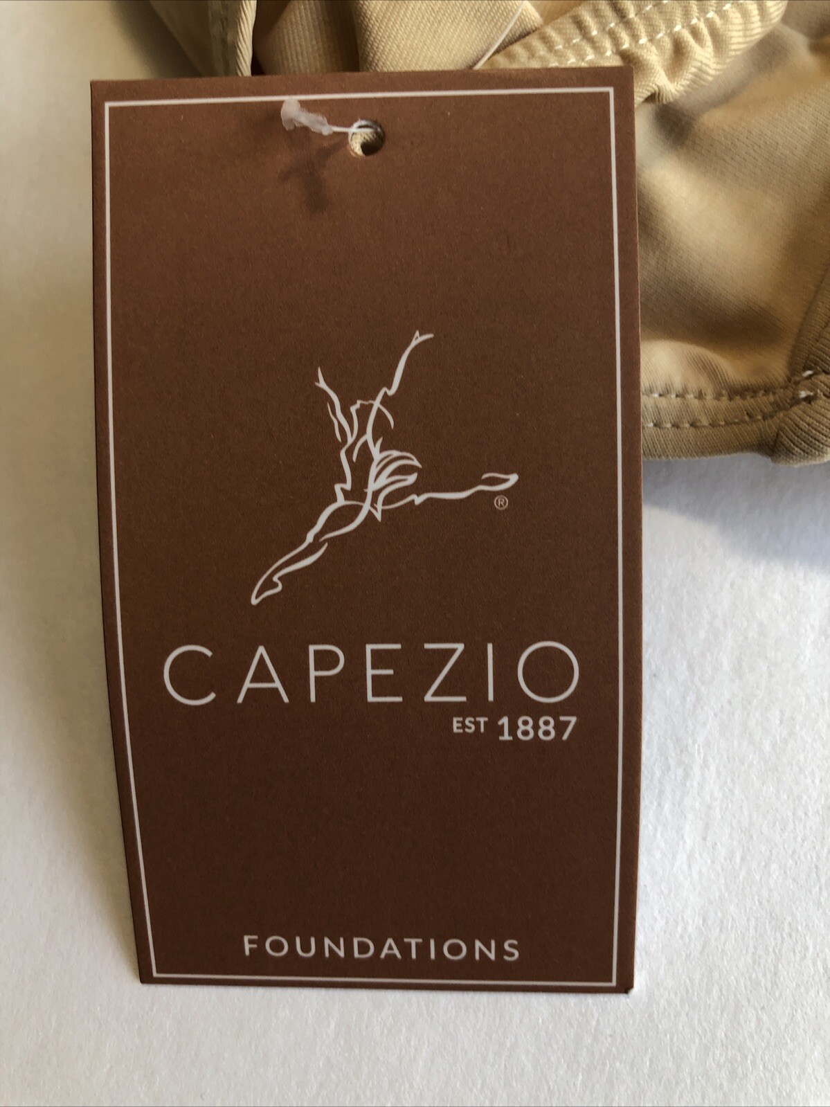 Capezio Women’s Camisole Leotard w/Clear Transition Straps Nude X-SMALL