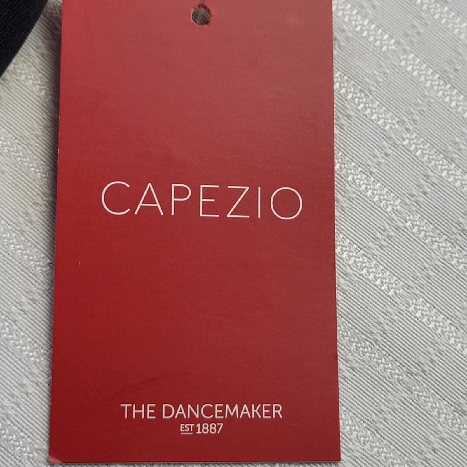Capezio Team Basics Camisole Leotard Adjustable Strap Black Scoop Neckline SZ LA