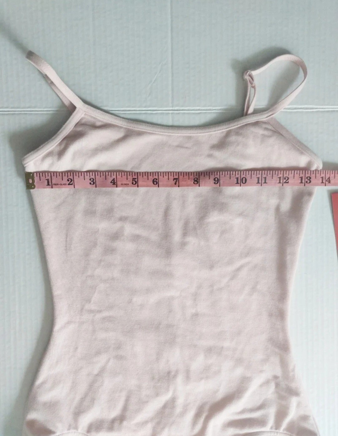 Pink Capezio Camisole Leotard w/ Adjustable Straps CC100 Large E24 NWT