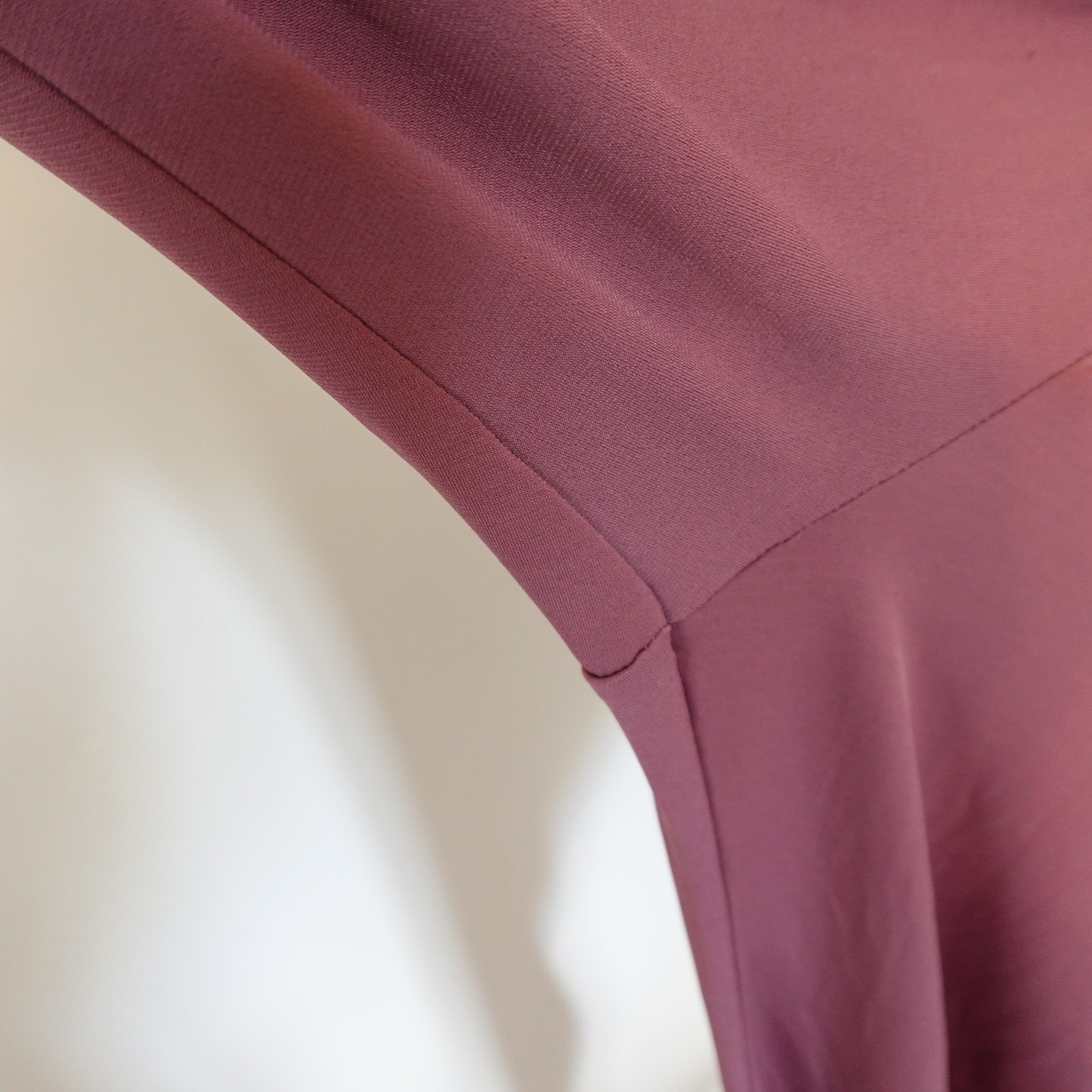 WEISSMAN Balera Dance Adult XLA 16/18 Split Leg Unitard Halter Mauve MJ12201
