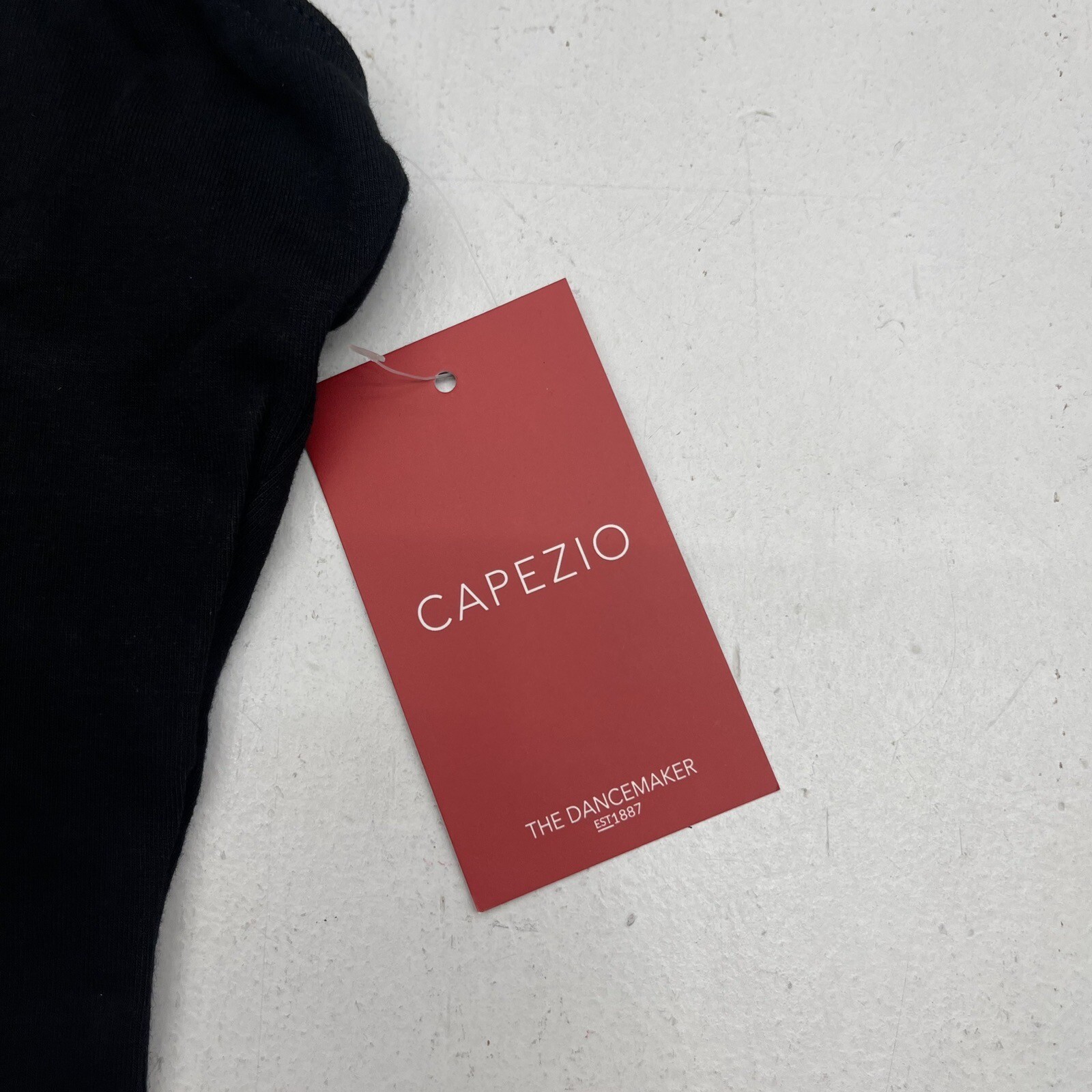 Capezio Black Double Strap Cami Leotard Women’s Small New