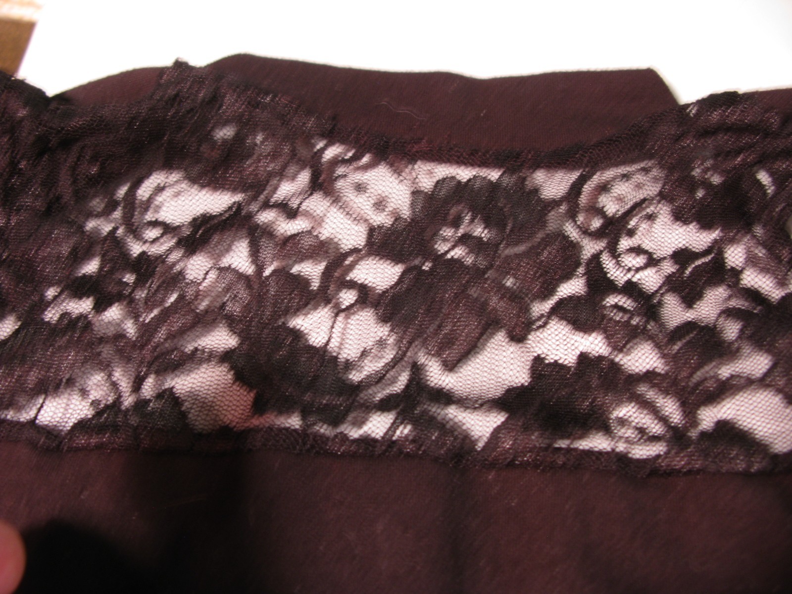 Womens Adult HDW Dance Leotards Dancers Choices Black w Lace Sz AS China