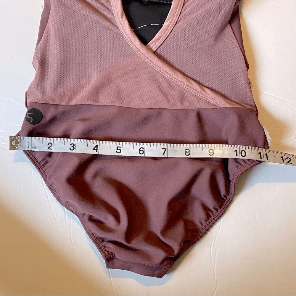 Five 5 competition contemporary Dance costume solo illusion custom YXL XLC child