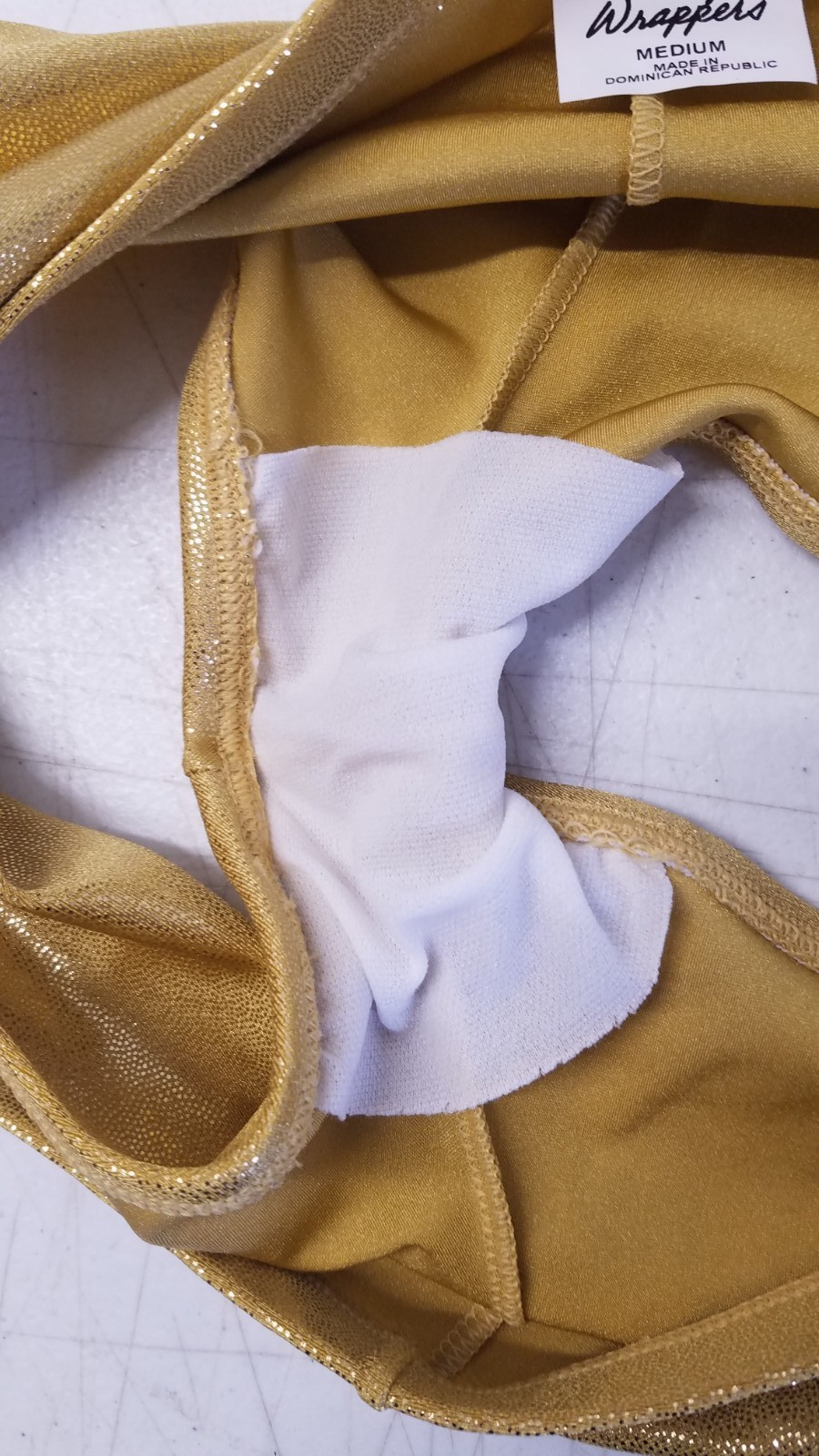 Body Wrappers Dance Gymnastics Hot Shorts Style 8491 Adult Medium Gold 5130
