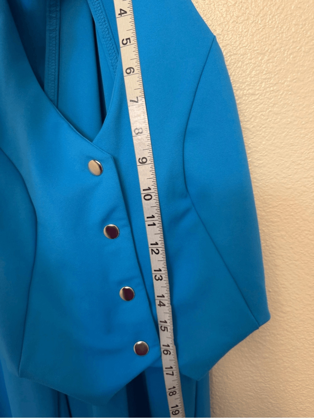 Kelle solo dance costume 2 piece blue vest 2905 elements of style SA-Small adult
