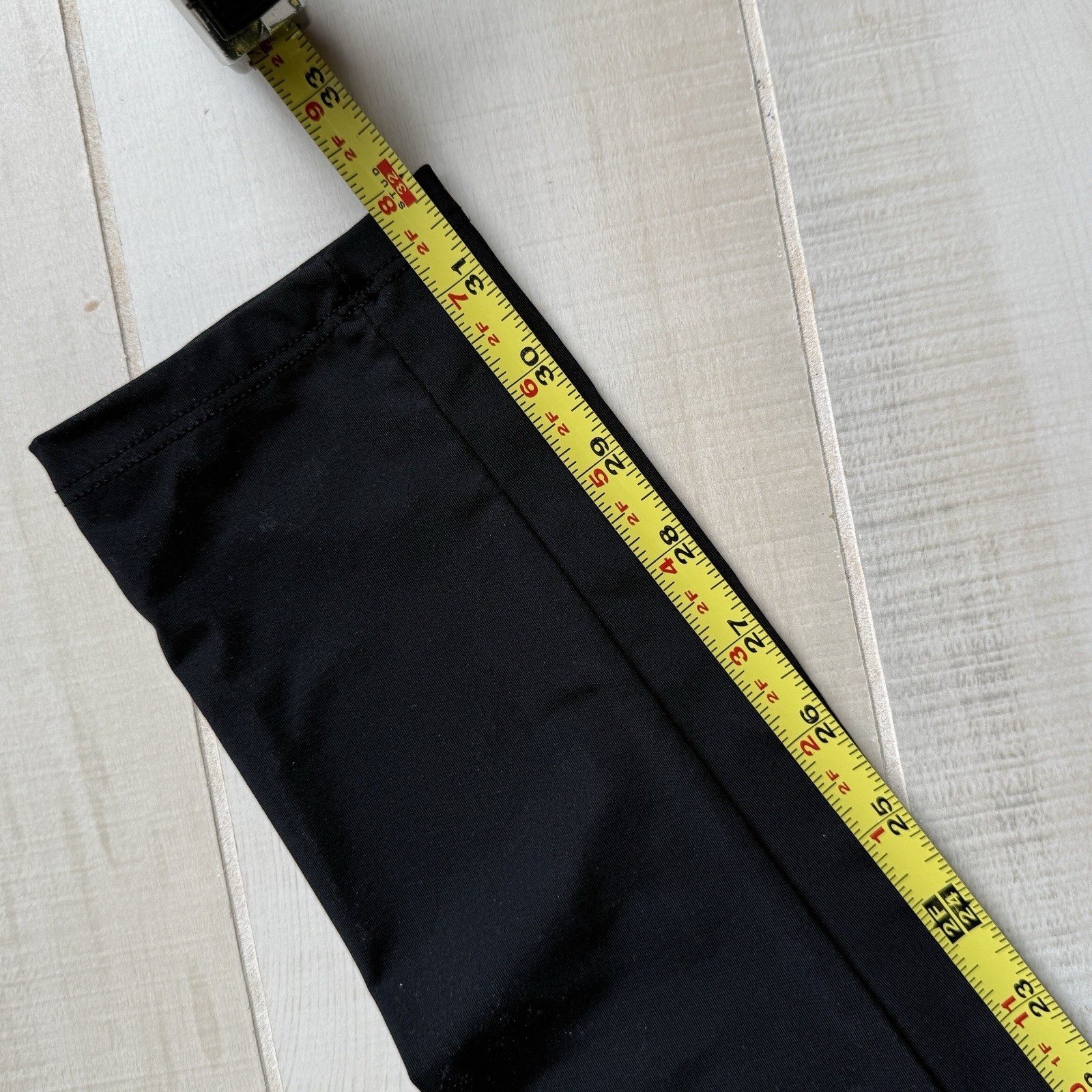 Bal Togs Legging Long Leg Stretch Black Women Large Dance Gym Cheer Read