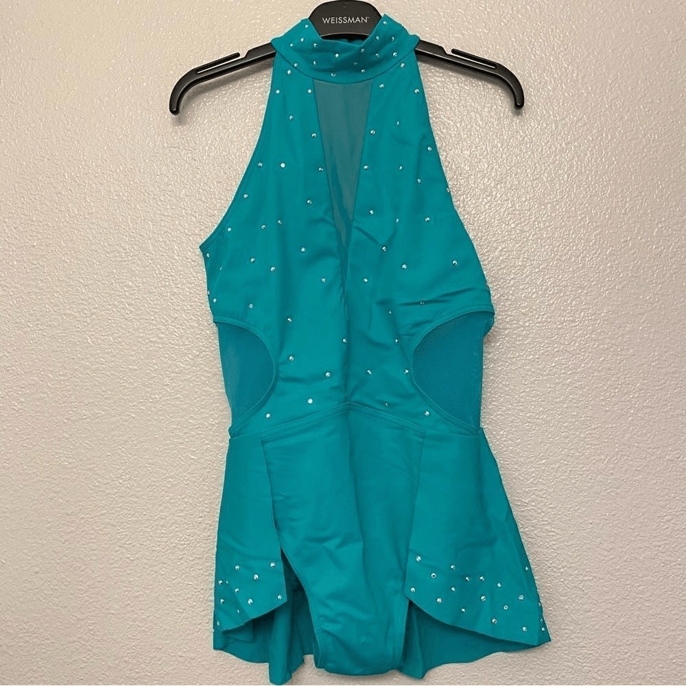 WEISSMAN IVY SKY Swarovski Rhinestone Contemporary Lyrical Costume D10928 MA