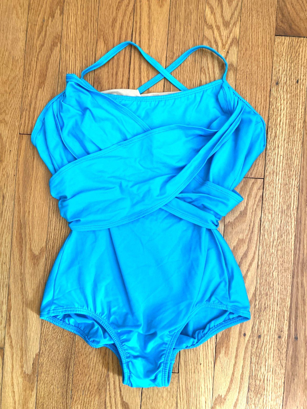 Turquoise Blue Large Camisole Adult Lycra Leotard Ballet Jazz Exercise