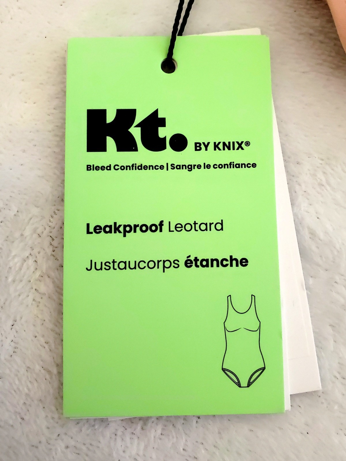 KT KNIX Leakproof Period Leotard Teen XS Extra Small Dance Ballet Gymnastics