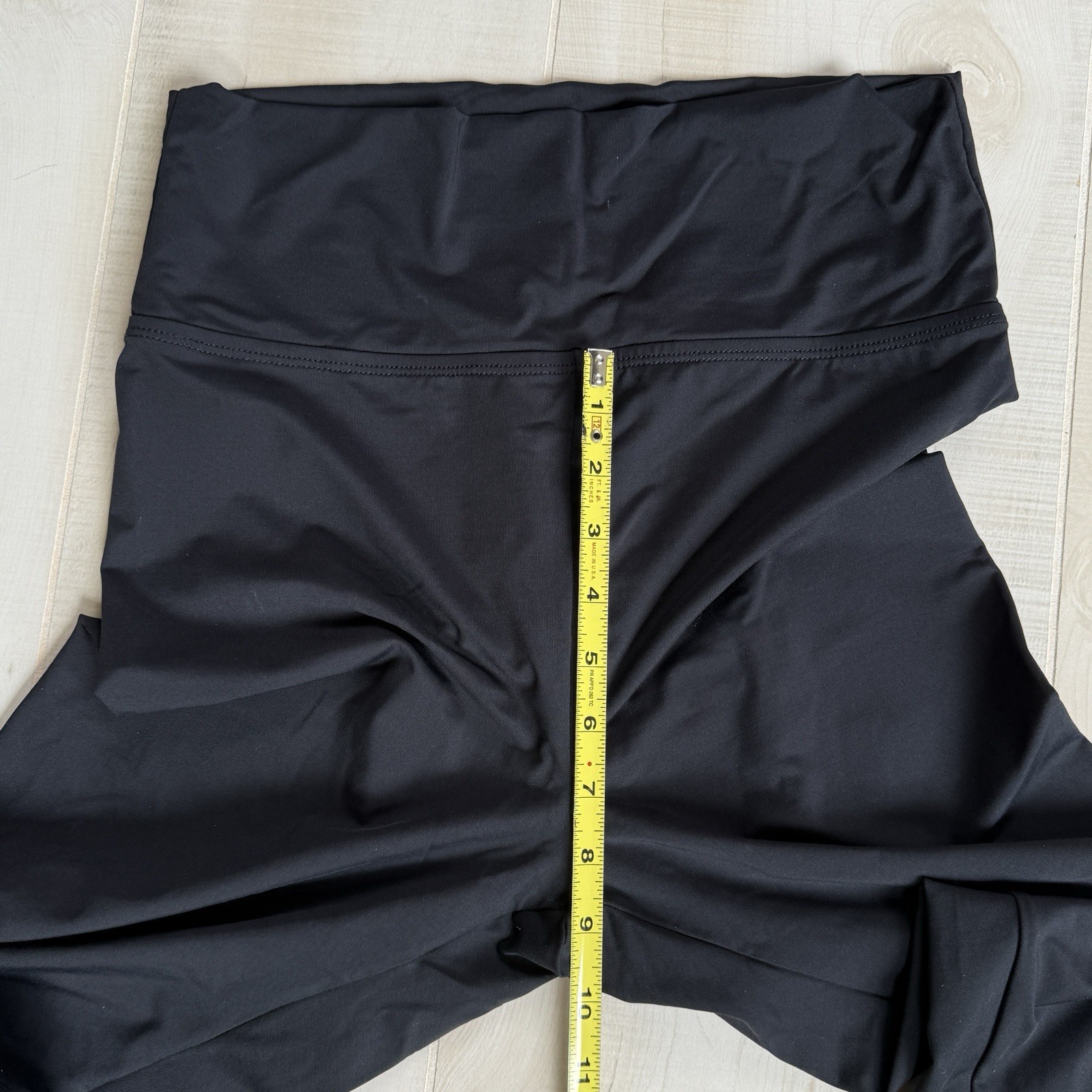 Bal Togs Legging Long Leg Stretch Black Women Large Dance Gym Cheer Read