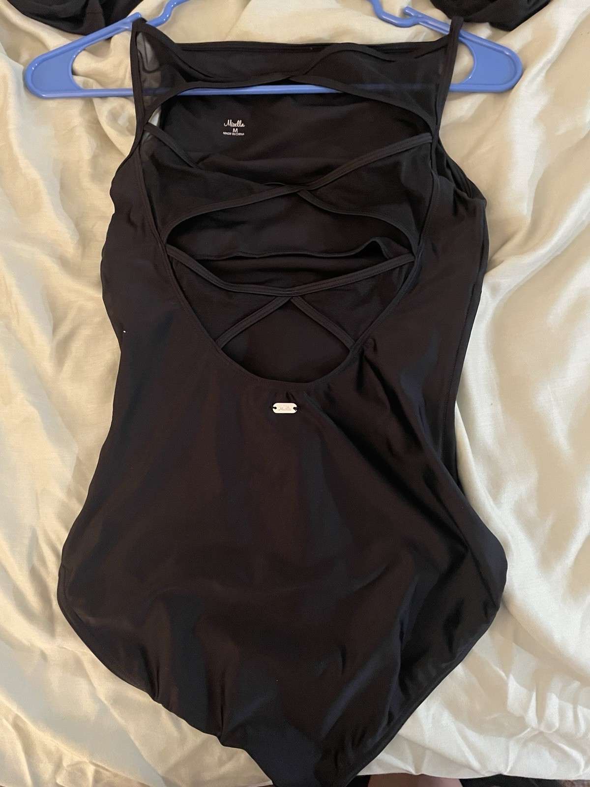 Women’s Lot of 9 Dance Leotards, Multi-Color Solid Lace Nylon Assorted Styles