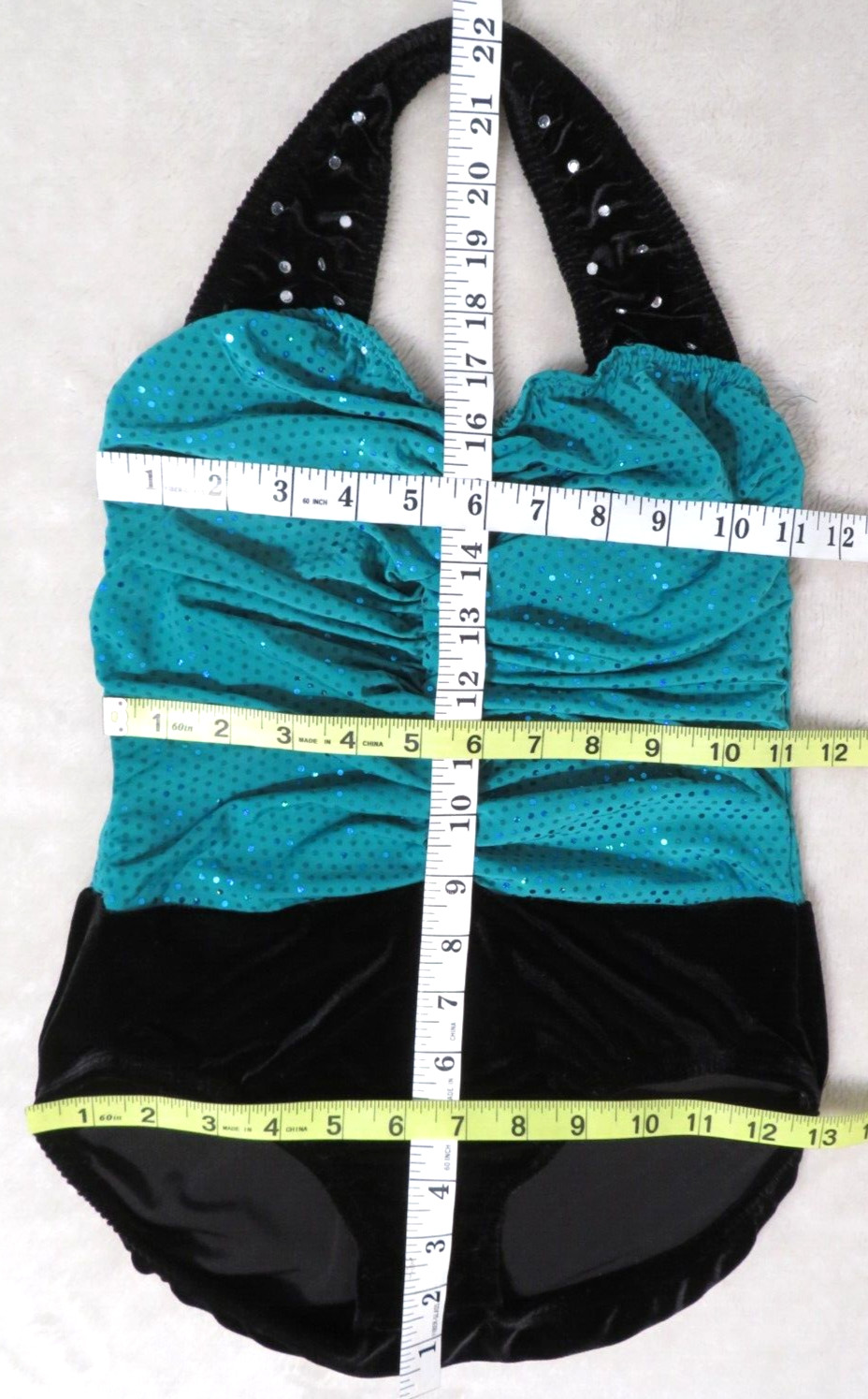 Woman’s Dance Jazz Leotard Made In USA By Dansco Fina Size SA