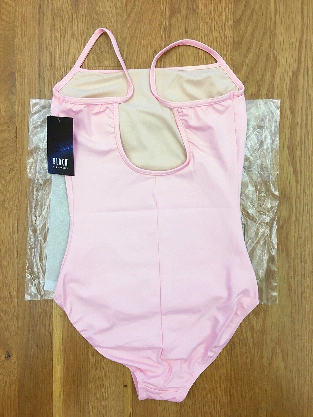 NEW! Bloch Adult Essential Light Pink Camisole Leotard Style No: L5607 Petite