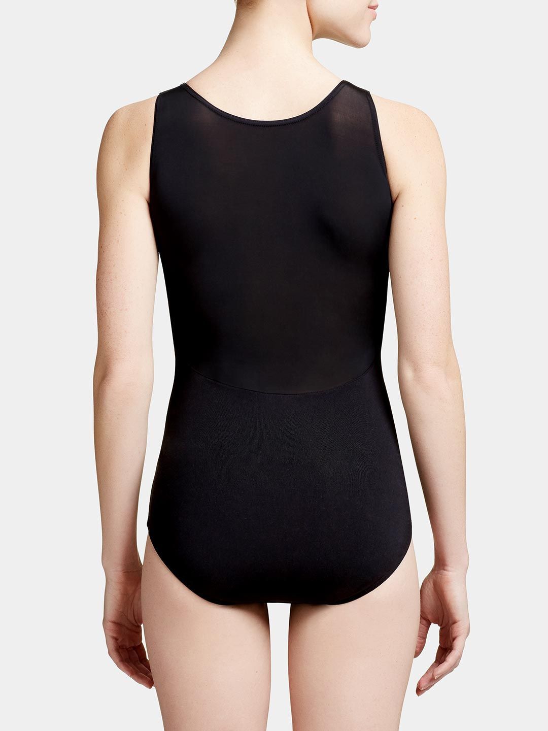 CAPEZIO Ladies princess sm sheer back tank leotard 11033W Tactel fabric
