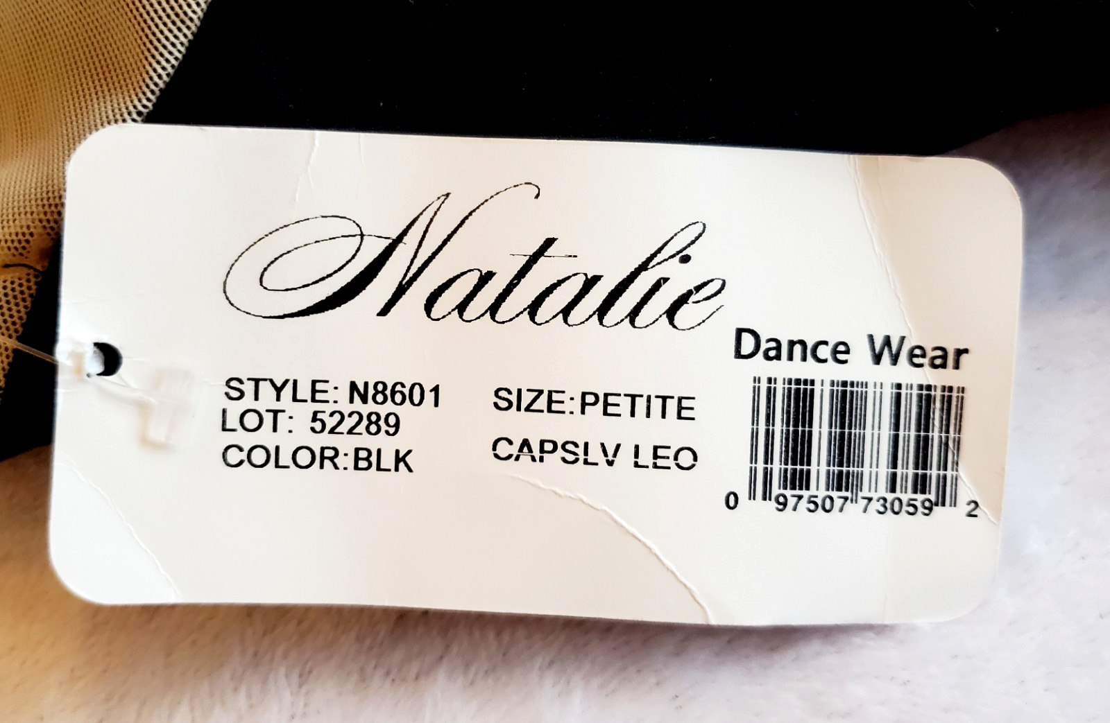 Natalie Dance Ballet Leotard Adult Petite Small AS Gymnastics Aerialist Costume