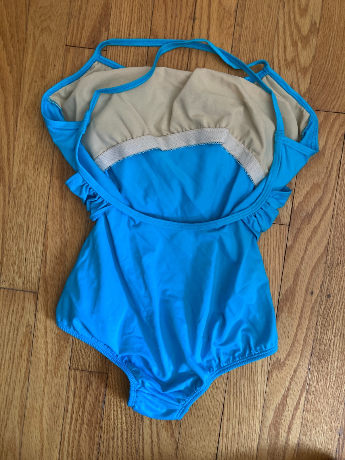 Turquoise Blue Large Camisole Adult Lycra Leotard Ballet Jazz Exercise