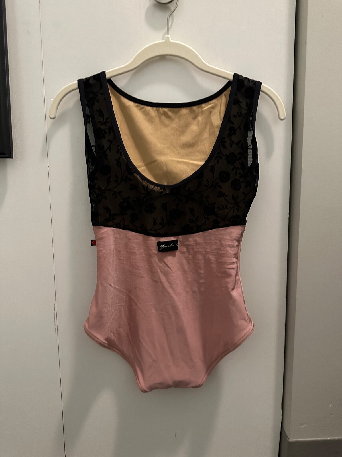 RARE! BLACK LABEL Yumiko Sofiane Leotard, Size Medium (M), N-Antique Rose