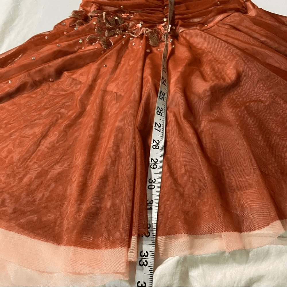 Revolution Tenth House Solo Dance Costume Orange Rust Lyrical Contemporary MA Ad