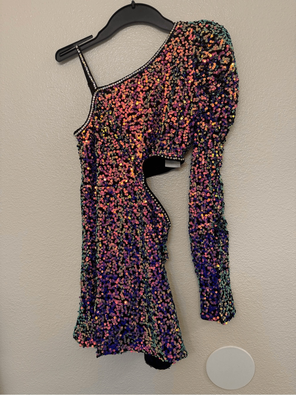 Revolution solo Dance costume sequin TAKE ON THE WORLD RC24606 jazz MA adult