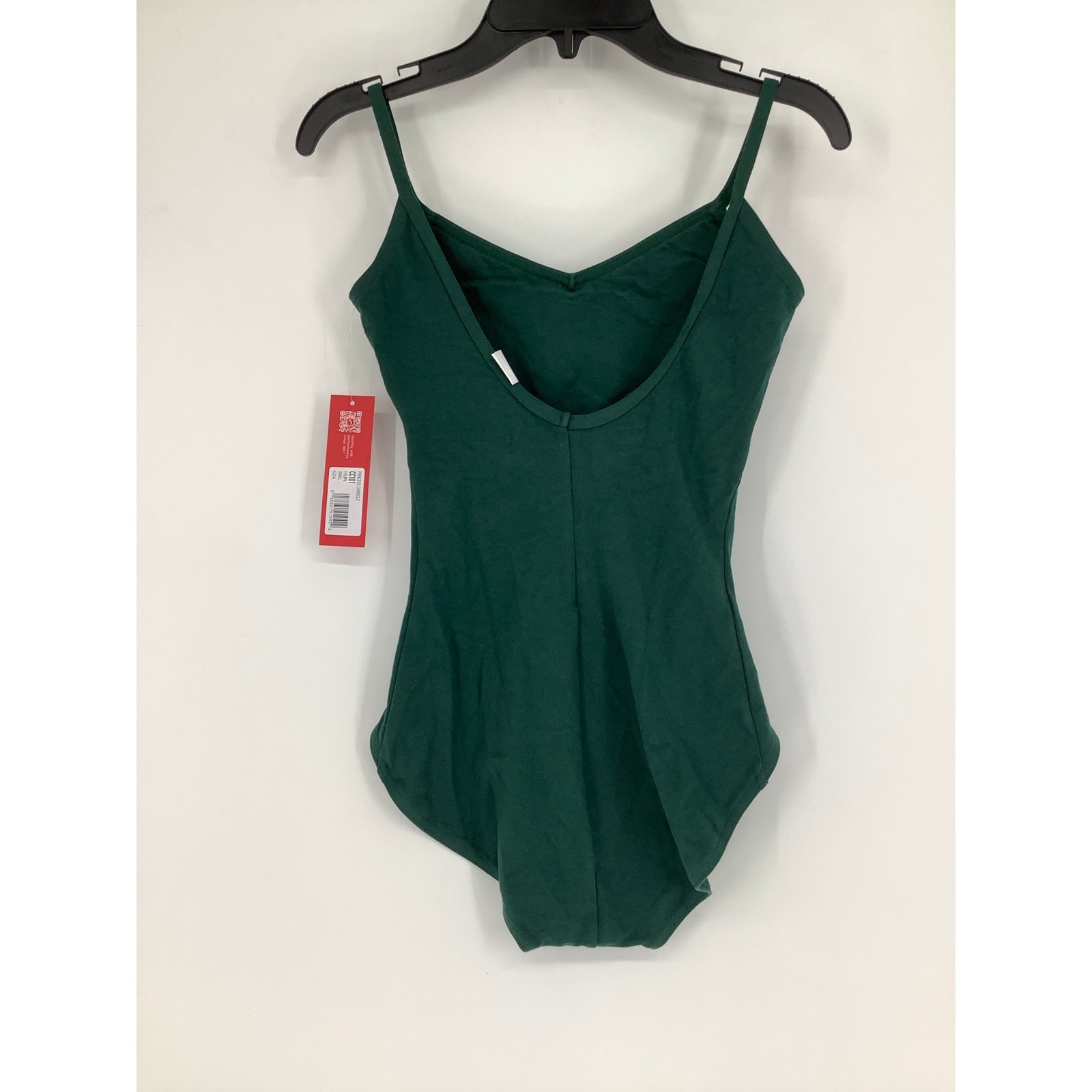 Set of 2 Capezio Women’s Small Nude/Green Princess Camisole Dance Leotard M16-14