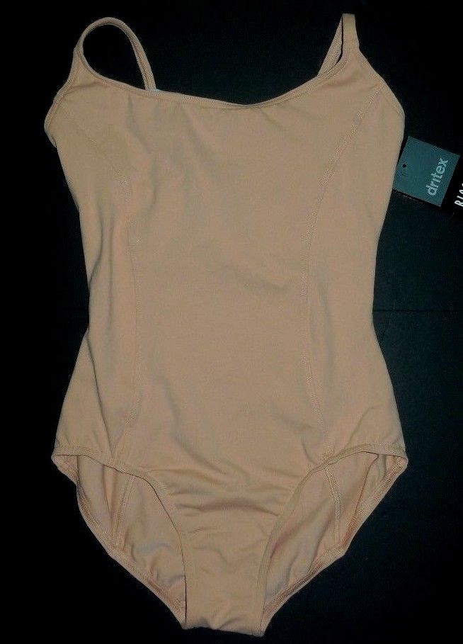 NWT Dance Bloch Coral Camisole Leotard Princess Seams Ladies Small Adult L6907