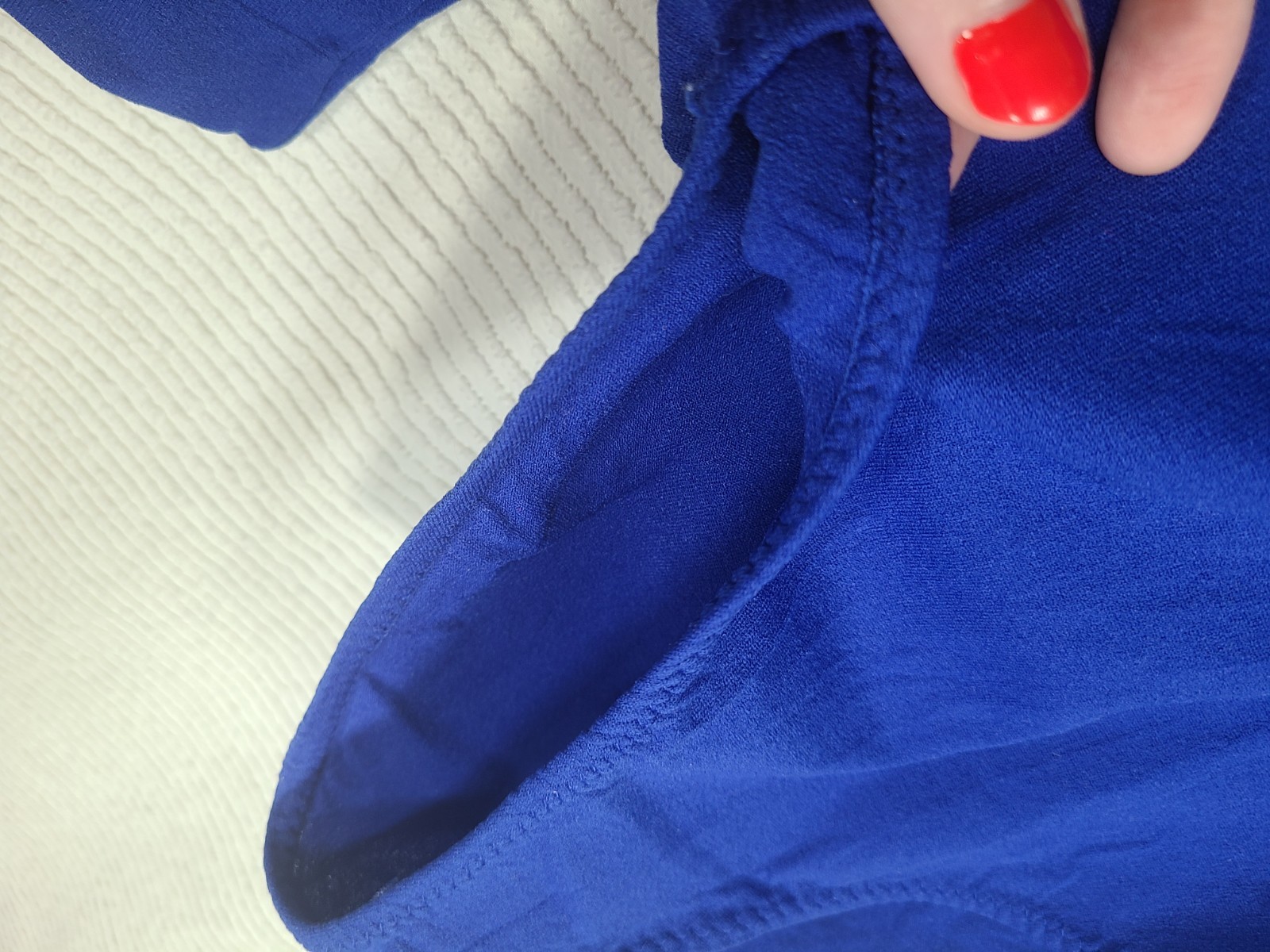 Vintage 1970s Stretch Leotard Long Sleeve Navy Blue Retro Gymnastics Women Small