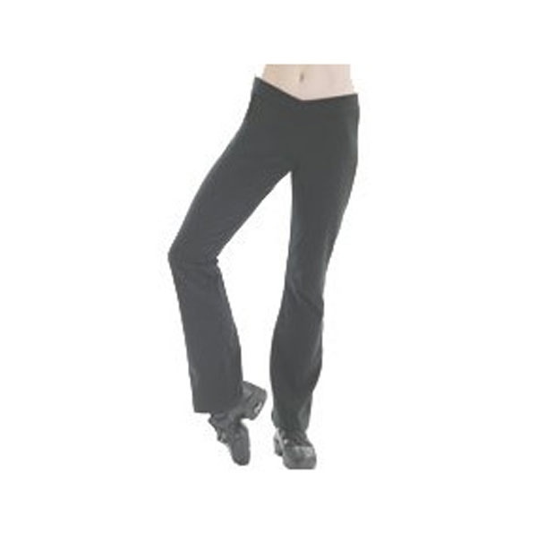 Capezio 9998L Women’s Size XL 34″ Black Basic V-Front Jazz/Yoga Pants
