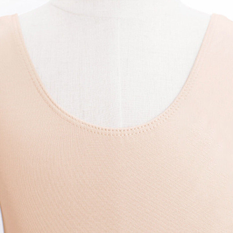 Flesh-colored Bottoming Top Tight-fitting Girl’s Practice Dance Bottoming Shirt