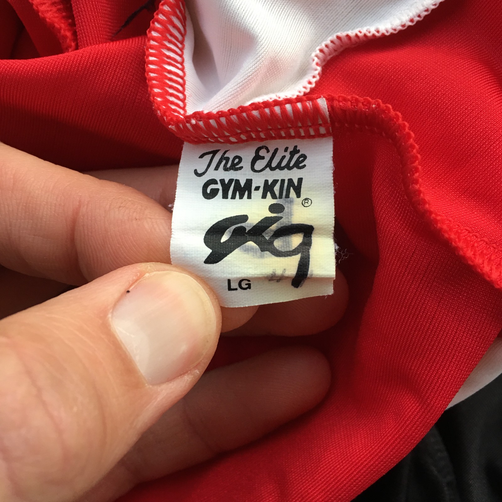 Vintage Gym Kin Leotard 90s 80s Gymnastics USA Dance Size Large