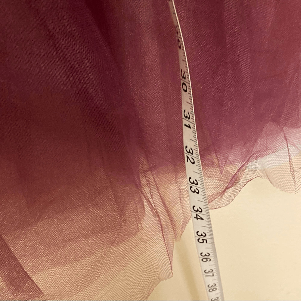 Weissman Balera dance costume Tulle Maxi Skirt With Slits S9909 purple SA adult