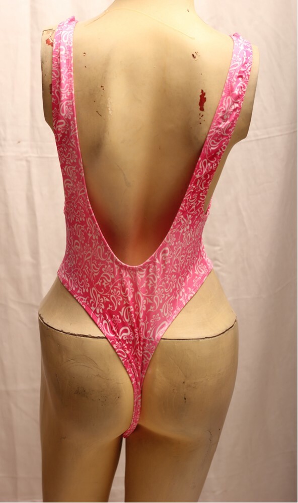Pink Opentop Spandex for Women size 12 Medium