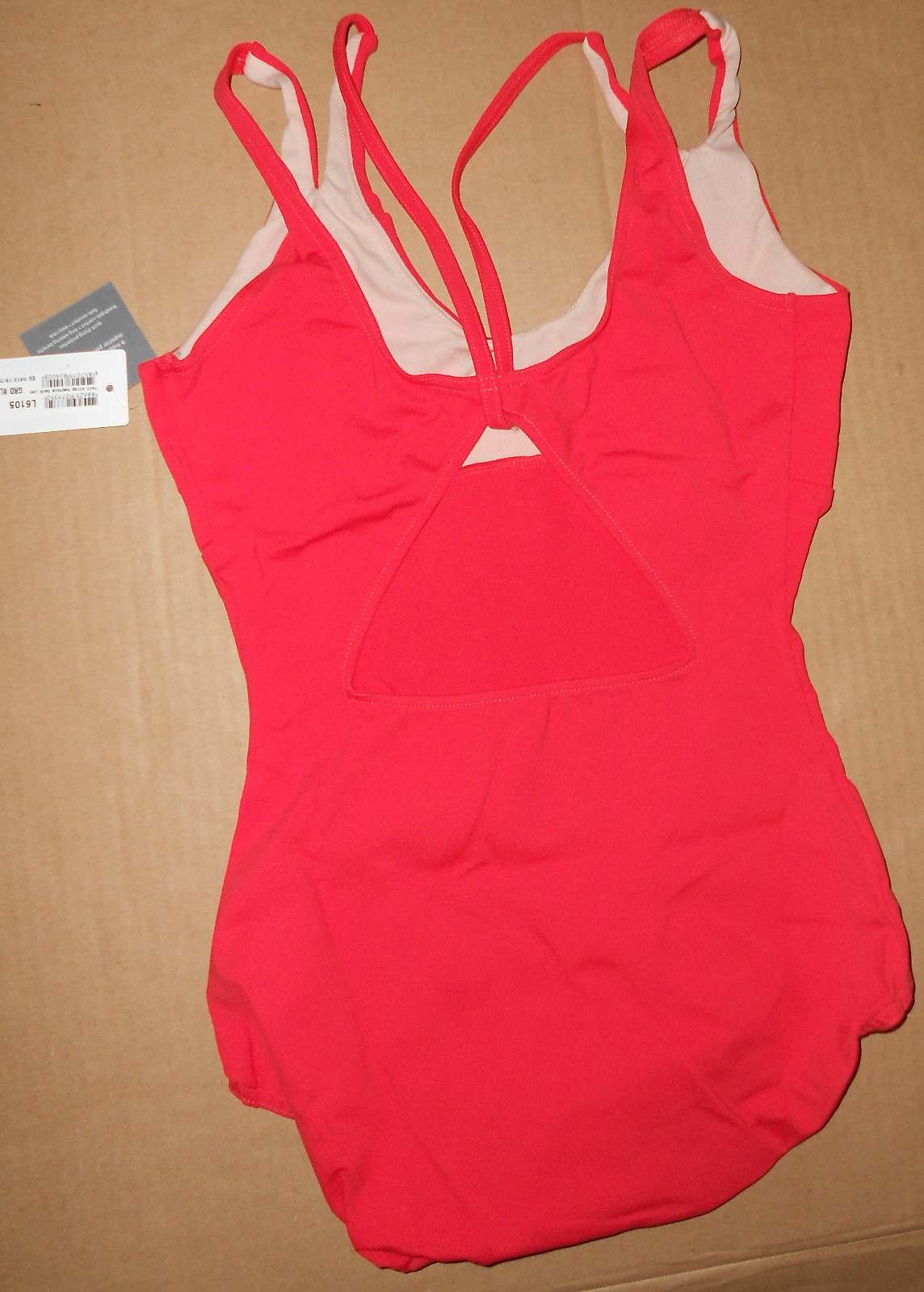 Bloch L6105 Grenadine Double strap keyhole Back Ladies Medium Long Lined