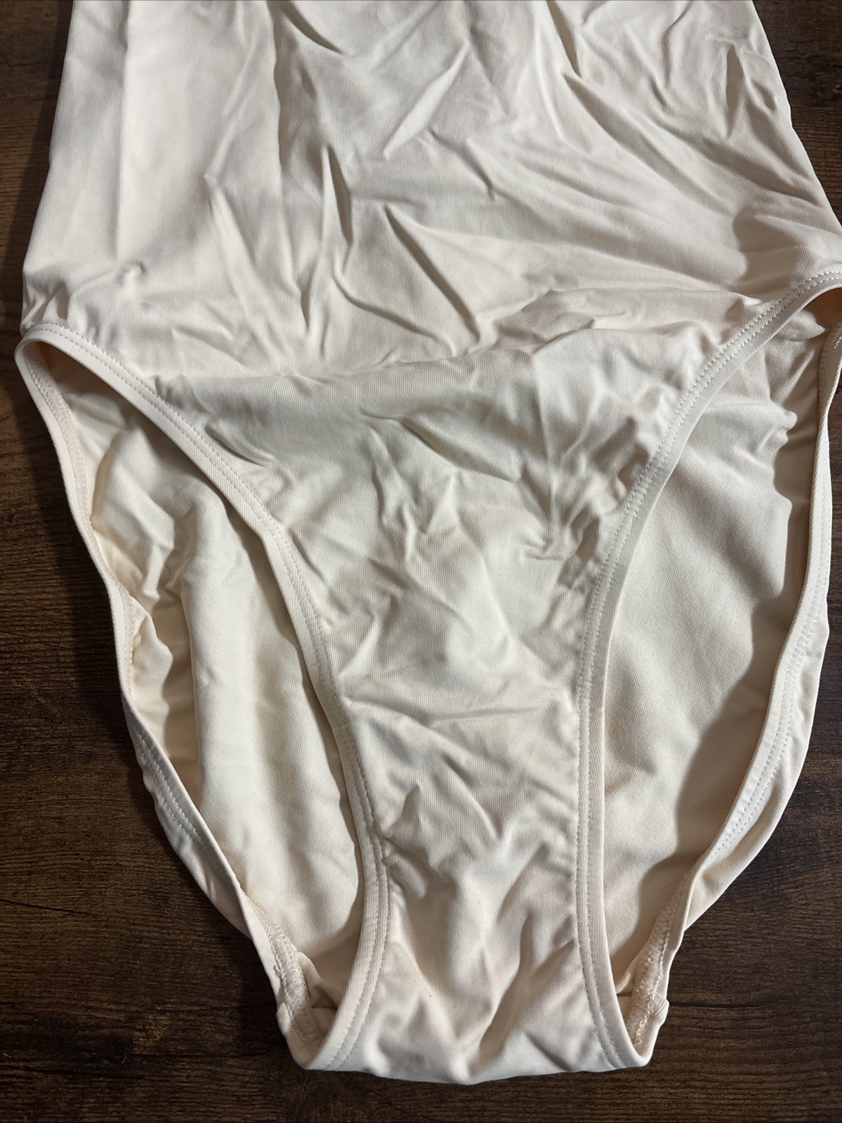 Capezio womens Camisole Leotard With Clear Transition Straps, Nude, Medium 3532