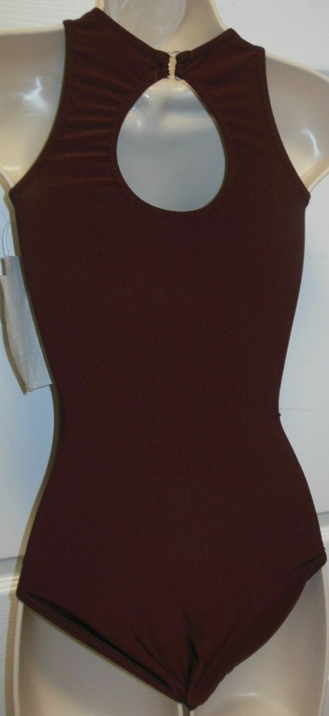 Jazz Dance LEOTARD BEADED BODICE KEYHOLE BACK 3 Color Choices CHILD ADULT