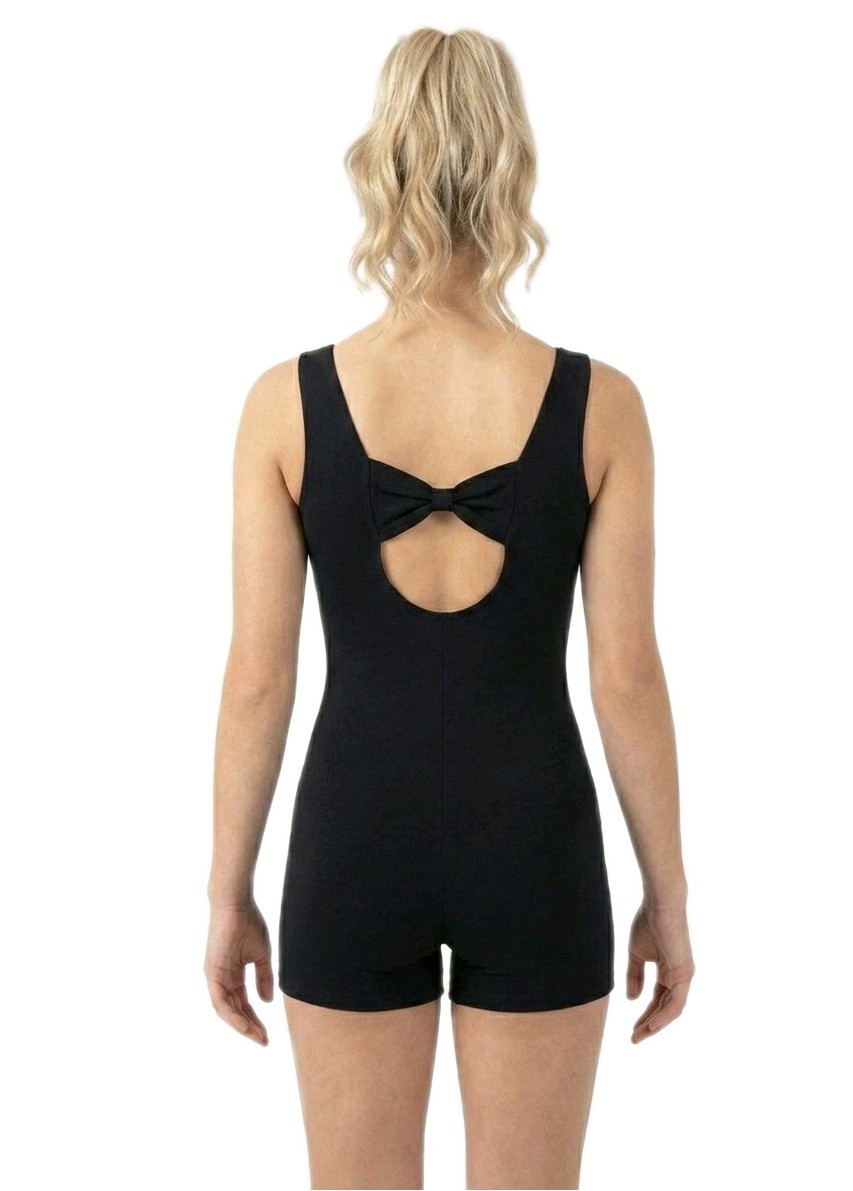 Gilda Marx Y2K Sweet Valley High Cotton Rose Bow Biketard Singlet Size XS (Y/J)