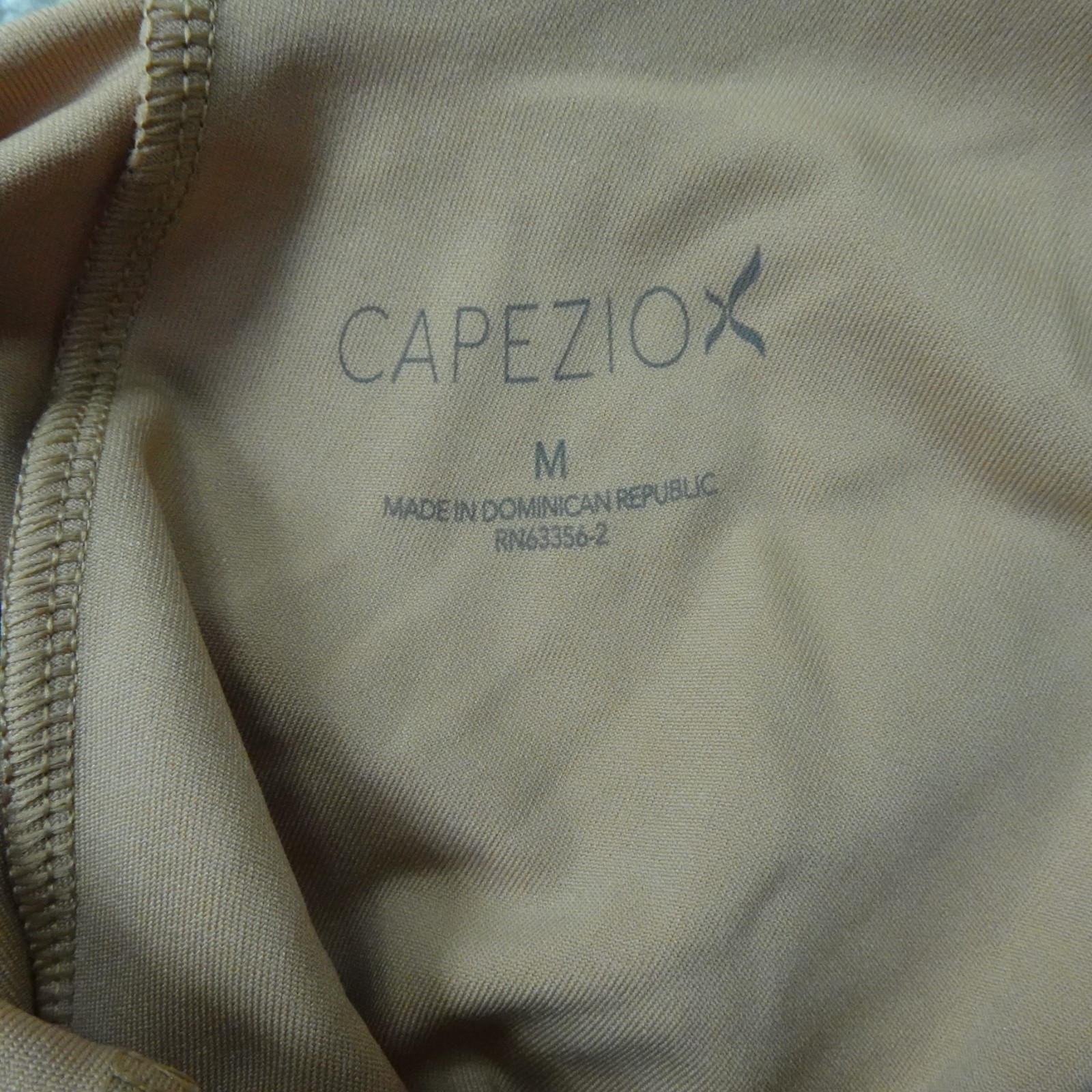 Capezio Leotard Womens Medium Light Suntan Sleeveless Cami Ballet Dancewear