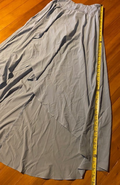 Dance Skirt with attached Short Light Blue Woman’s M