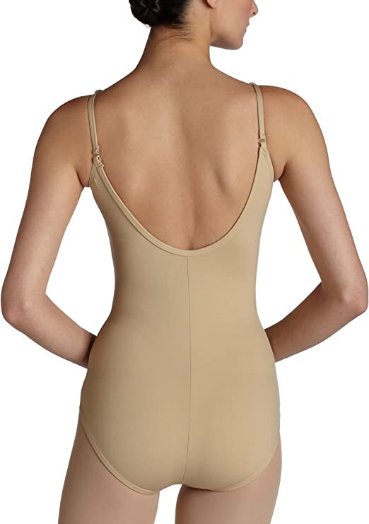 Capezio Women’s Camisole Leotard With Adjustable Straps Meadium Nude
