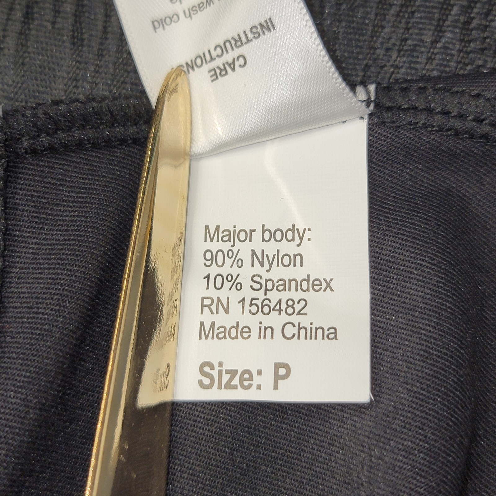 NWT Danz N Motion Women Black Sleeveless Mock Neck Detail on the Upper Chest