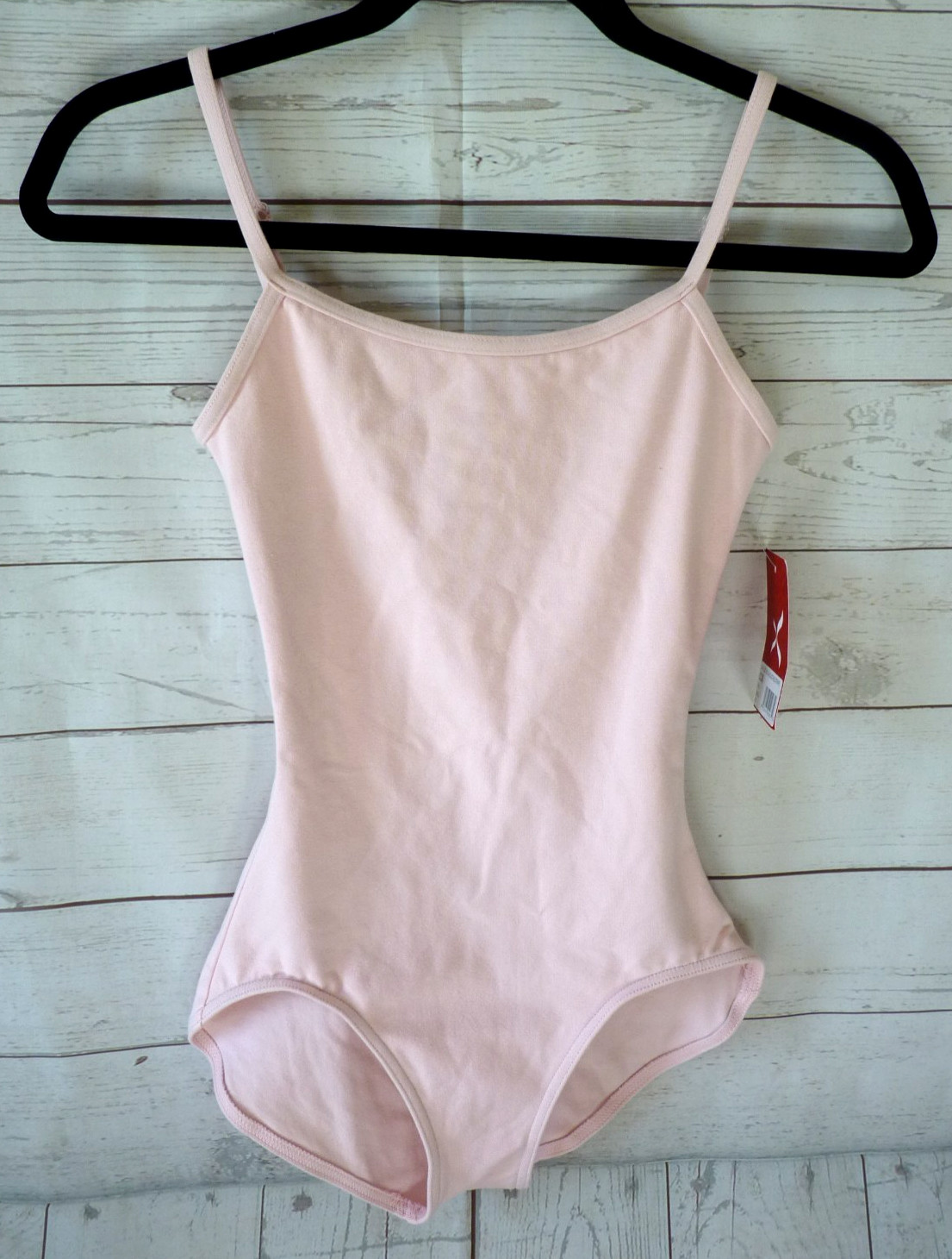 Women’s Girl’s Capezio Cami Leotard Pink w/adjustable Straps Sz Small NWT