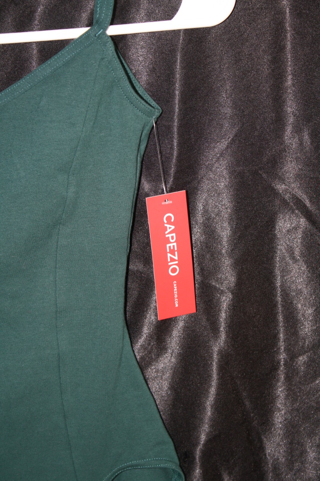Capezio Princess Camisole Leotard – Hunter Green – Adult X-Small – Style CC101
